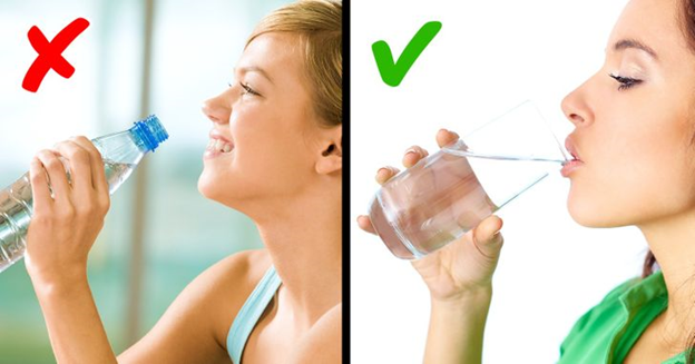 مصرف آب در حین تمرین